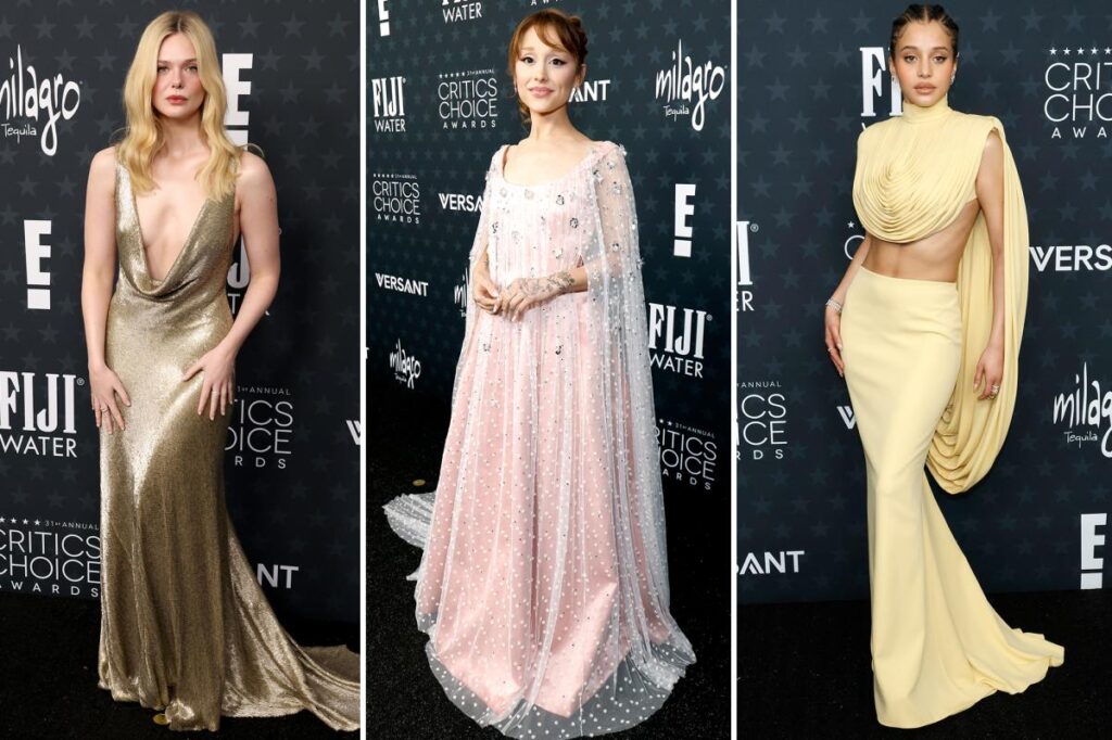 Critics Choice Awards 2026 best-dressed celebrities
