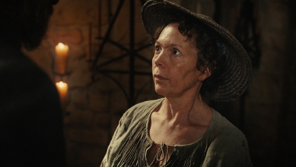 Olivia Colman Orders a Man Made of Wood Olivia Colman Orders a Man Made of Wood