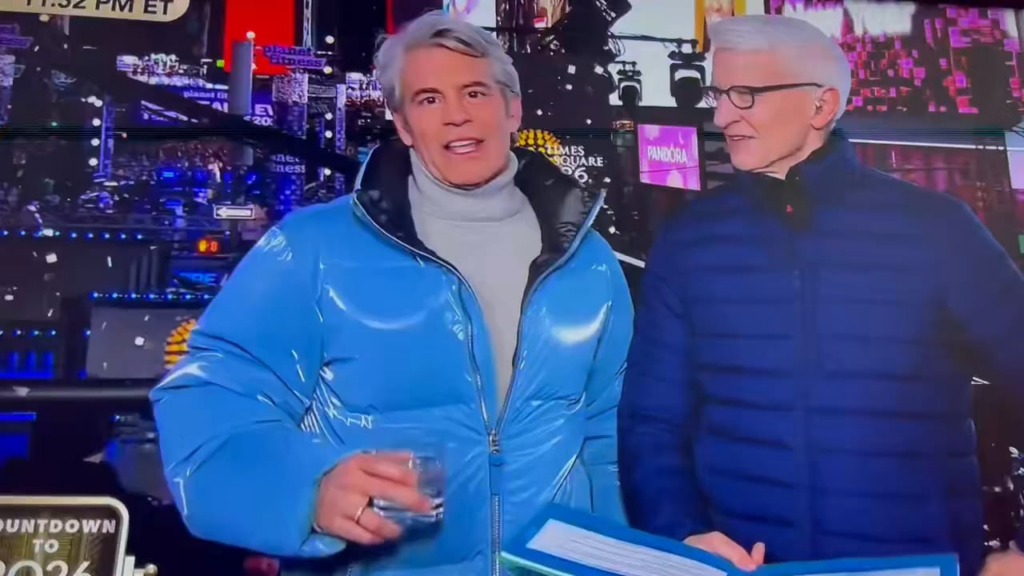 ‘Goodnight, Meghan Markle’s jam’: Anderson Cooper jokes about As Ever on CNN’s New Year’s Eve coverage in segment based on children’s book Goodnight Moon