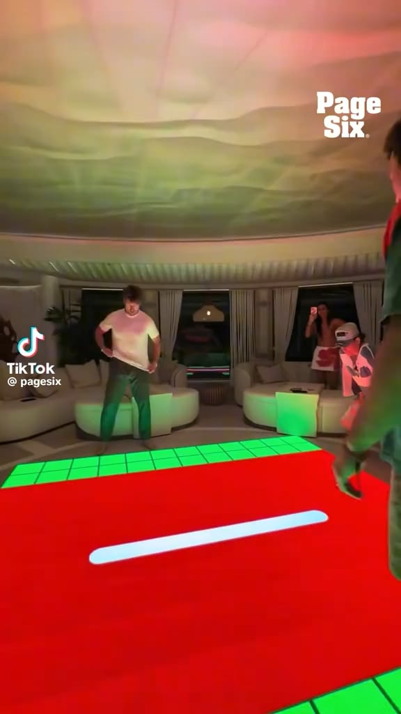 Top Gun Maverick reunion: Glen Powell and Miles Teller play hopscotch game on yacht while vacationing in St. Barts (bonus Nina Dobrev filming in background)