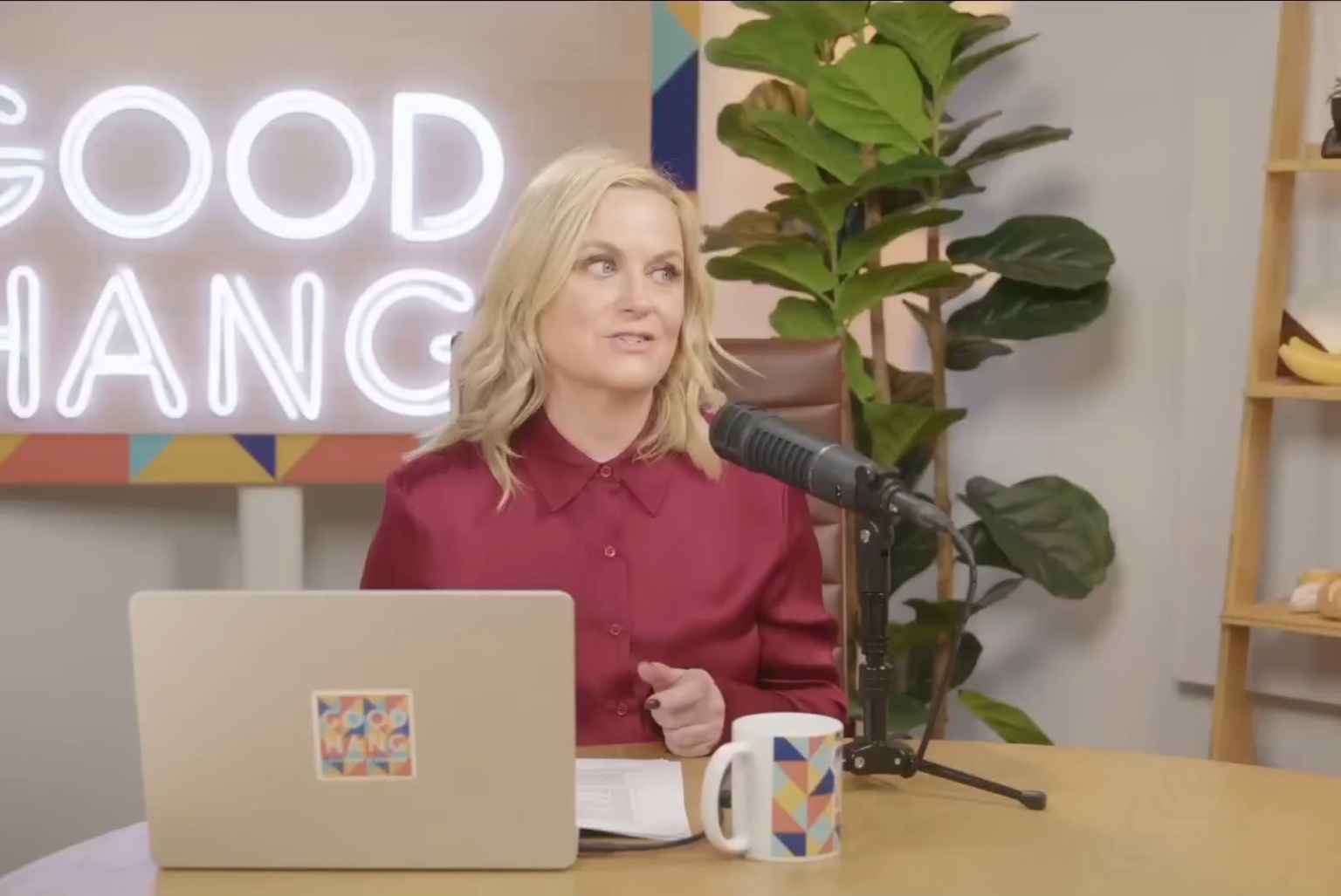Jennifer Lawrence’s reaction when Amy Poehler told her she had perimenopause signs