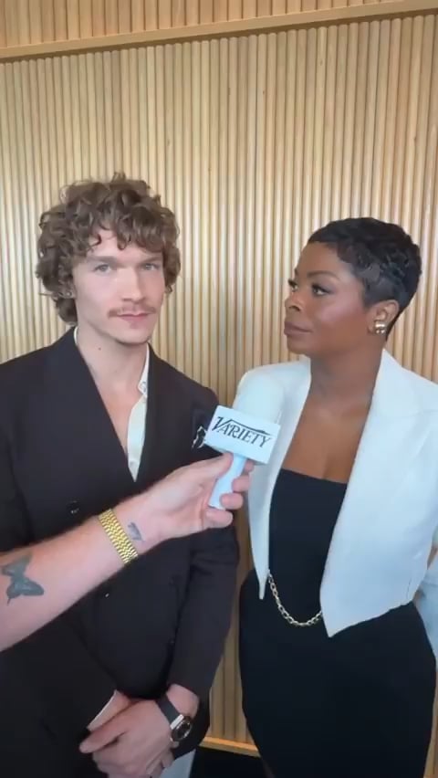 Janelle James praising Connor Storrie's performance on Heated Rivalry: "I'm thinking about his excellent russian accent that he does. i'm thinking about his characterization. i'm thinking that he is adorable. he looks like a leading man. and i'm excited to see where he goes next."