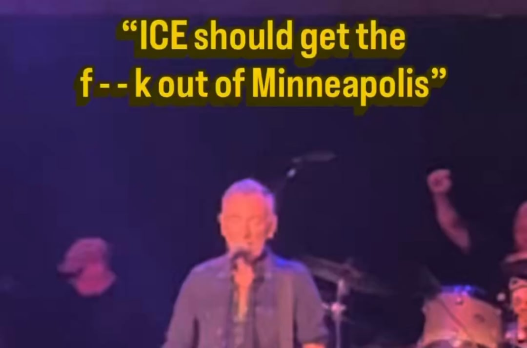 Bruce Springsteen in concert: ICE should get the f**k out of Minneapolis!