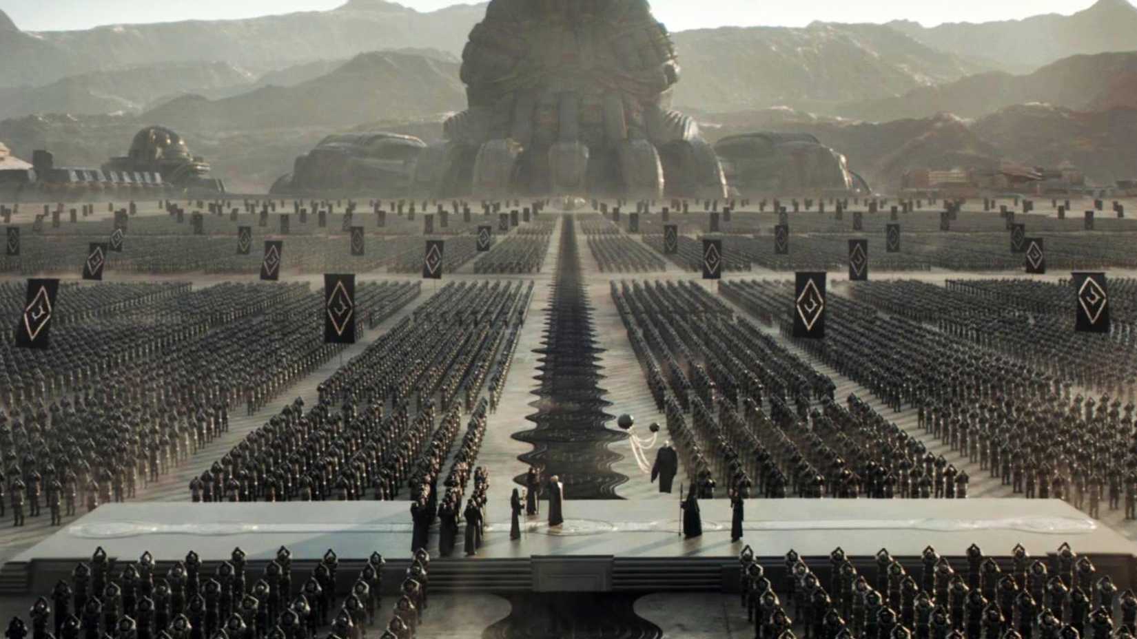 A giant army in Dune: Part Two