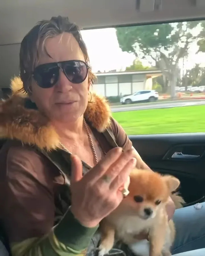 “Mickey has lived the life of a rock star with plenty of drug and alcohol abuse over the years,” an insider told the Daily Mail Sunday. @mickey_rourke_/Instagram
