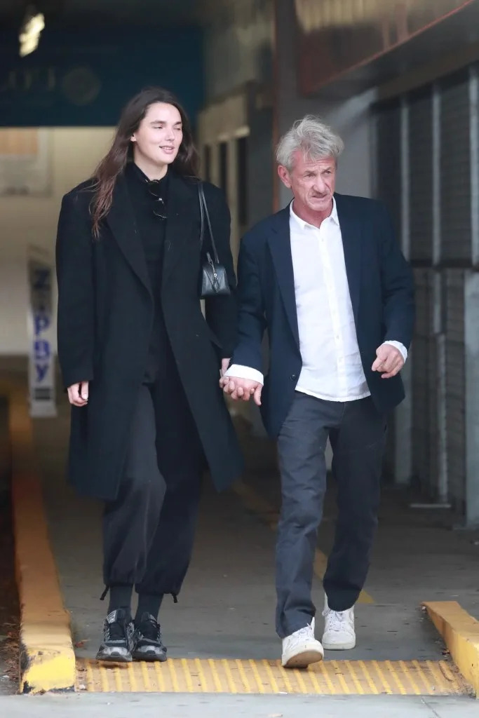 Sean Penn and his girlfriend, Valeria Nicov, were photographed in Santa Monica, Calif., on Wednesday. BACKGRID