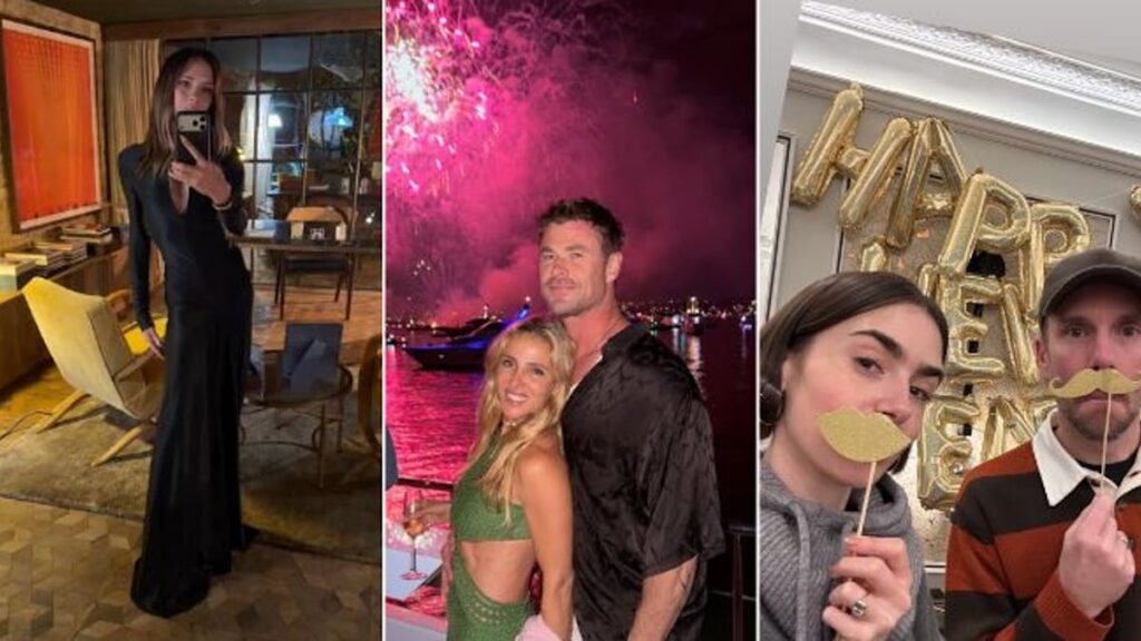 Celebrity New Year celebrations: How Victoria Beckham, Heidi Klum, Lily Collins and more rang in 2026