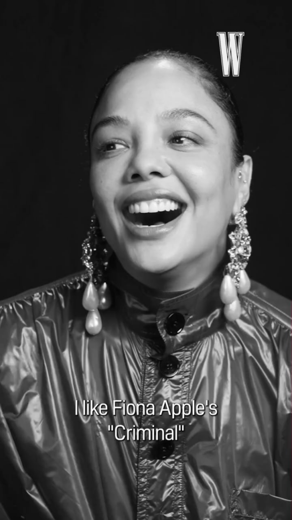 Tessa Thompson sings Fiona Apple's "Criminal"