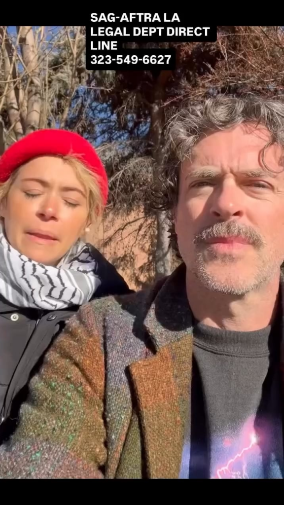 Tatiana Maslany and her husband Brendan Hines support the nationwide general strike against the "violent, homicidal ICE occupation" in solidarity with the people of Minneapolis on January 30 and call out their union, SAG-AFTRA, for staying silent on the issue!