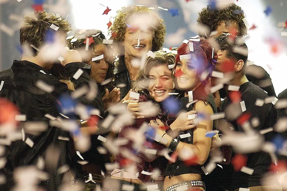 Kevin Winter/FOX Kelly Clarkson wins 'American Idol' on Sep. 4, 2002