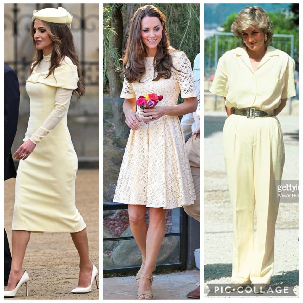 Who pulls off the best butter yellow look?