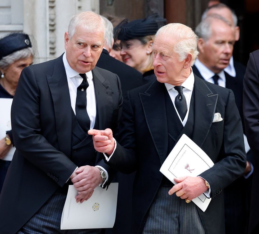 Andrew and King Charles