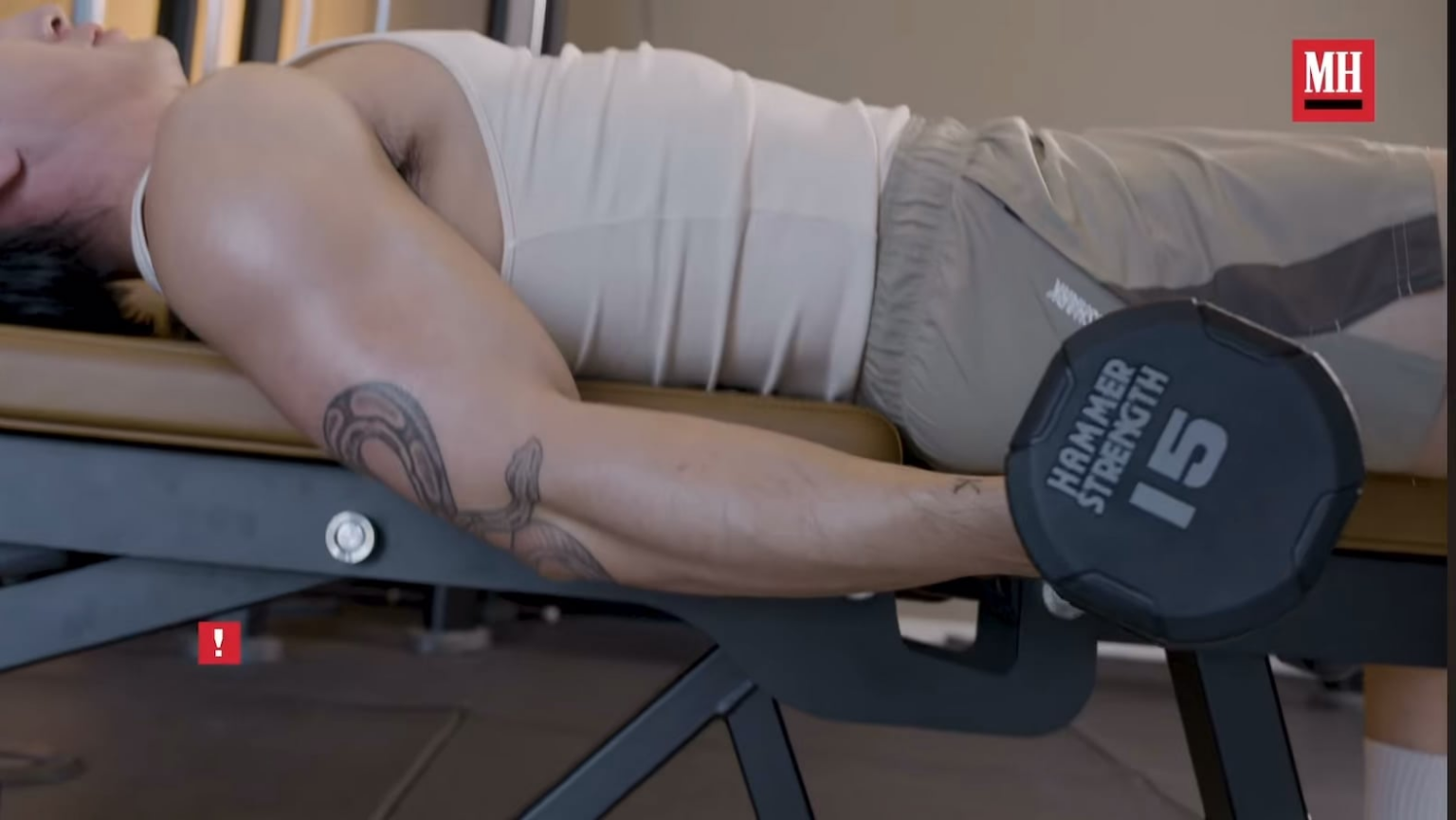 Hudson Williams talks about co-star Connor Storrie during workout video for Men’s Health