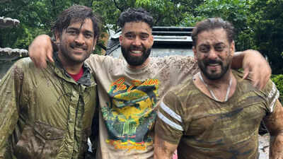AP Dhillon shares muddy ATV adventure with Salman Khan and MS Dhoni at Panvel farmhouse; ‘Who do you think crashed it?’