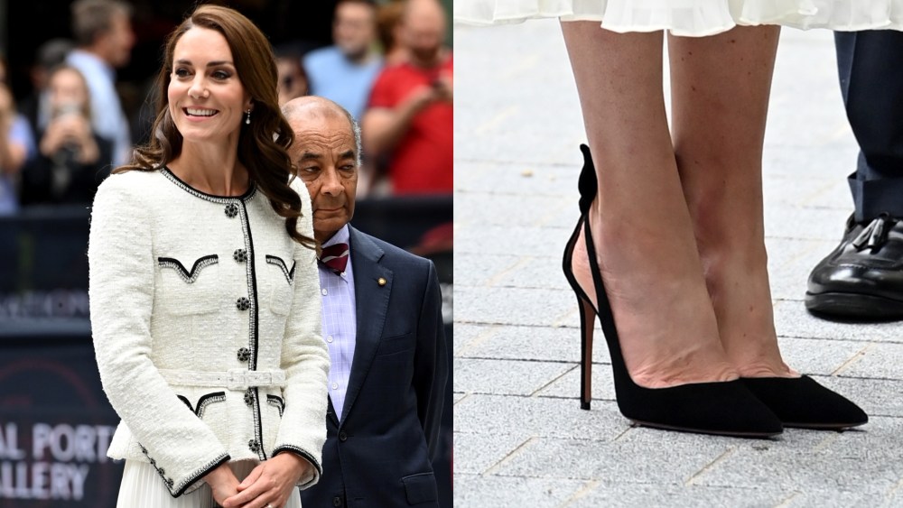 kate middleton Aquazzura