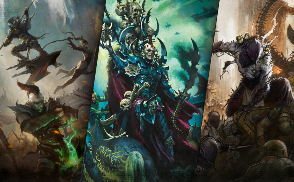 Warhammer art through the years: Drukhari Warhammer art through the years: Drukhari