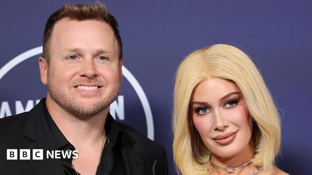 Spencer Pratt and Heidi Montag in Las Vegas, Nevada, on 26 May 2025