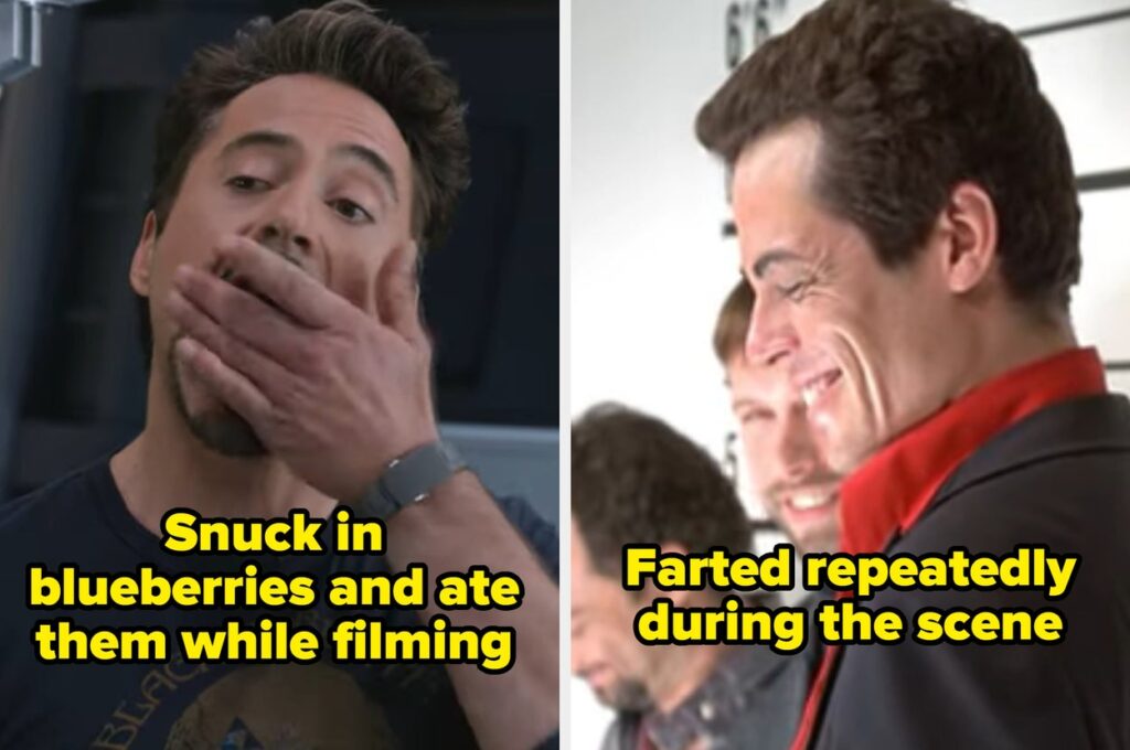 14 Unscripted Movie Moments That Made The Final Cut 14 Unscripted Movie Moments That Made The Final Cut