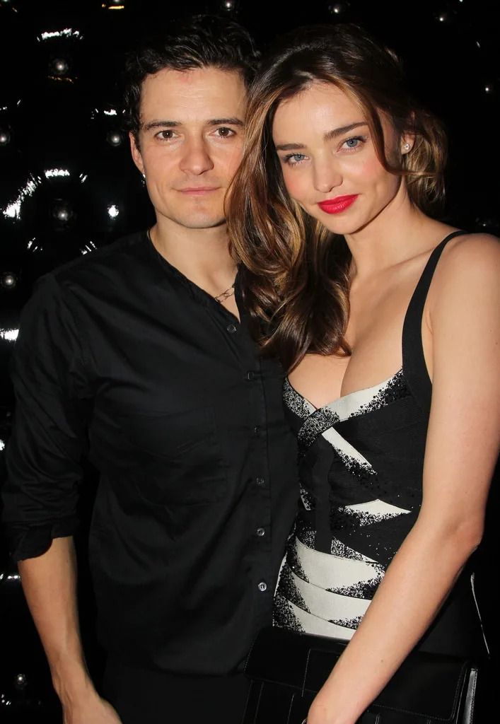 <p>Orlando Bloom & Miranda Kerr</p>