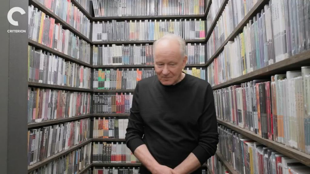 Stellan Skarsgård visits The Criterion Closet
