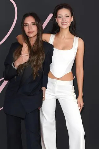 Steve Granitz/Getty Victoria Beckham and Nicola Peltz Beckham in February 2024