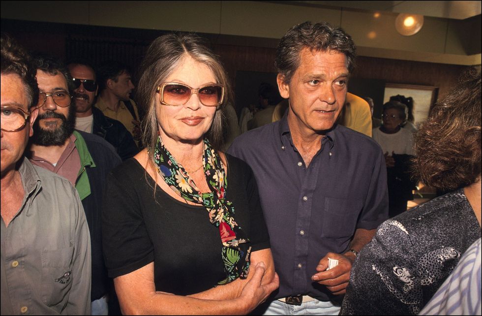 Bridget Bardot and Bernard d'Ormale