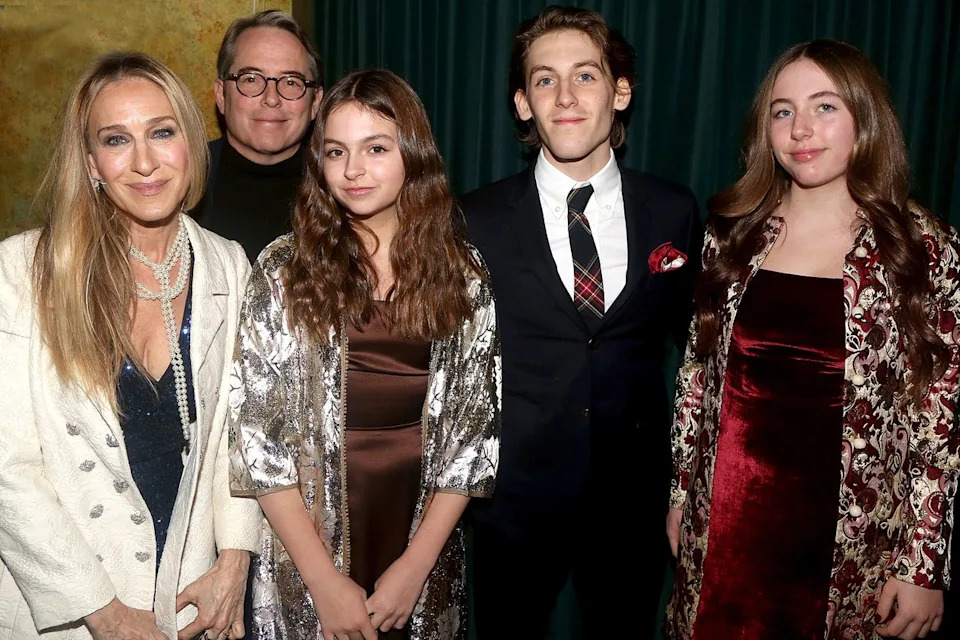 Matthew Broderick, Sarah Jessica Parker and their three kids in 2022 Bruce Glikas/WireImage
