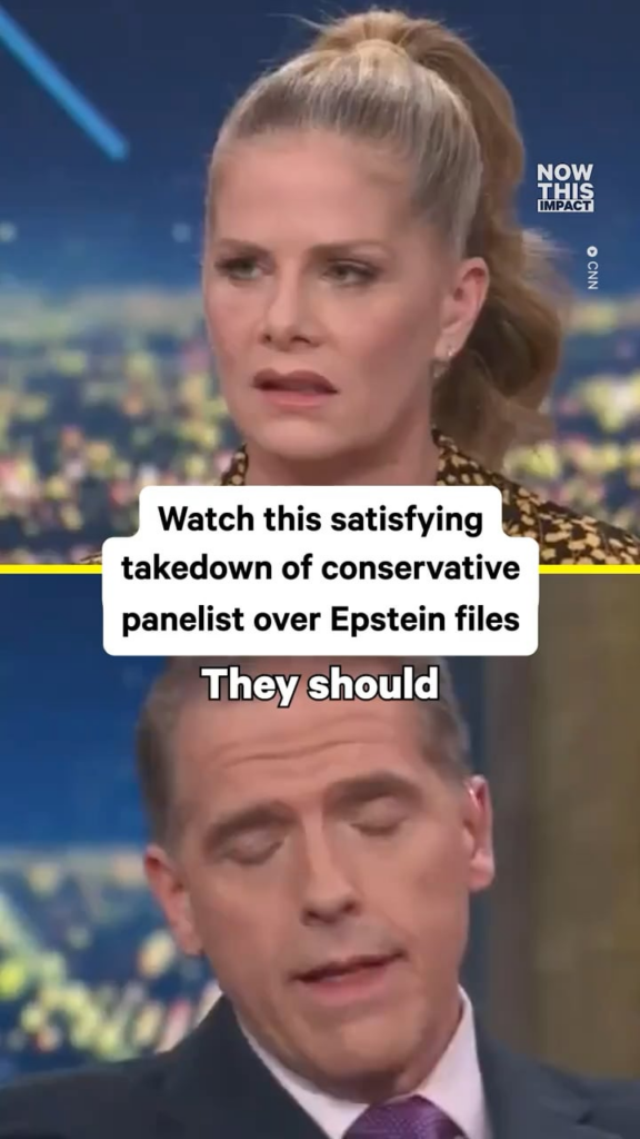 Leigh McGowan scolds Scott Jennings for psychotically downplaying the Epstein Files.