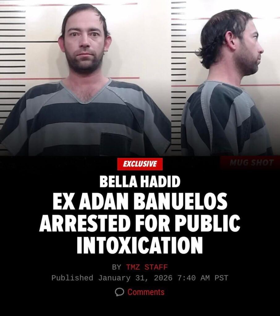 Bella Hadid's Ex Adan Banuelos Arrested for Public Intoxication