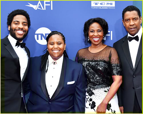 John David Washington and Denzel Washington photo