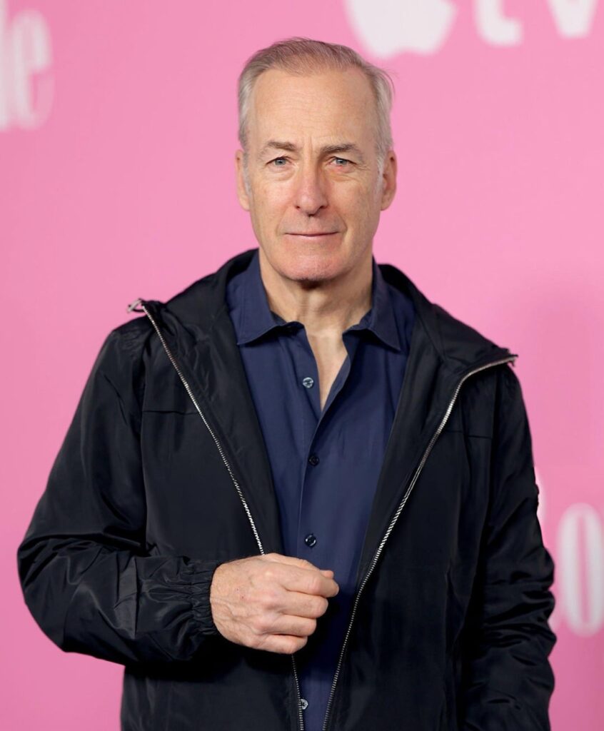 Bob Odenkirk attends the finale premiere of Apple TV’s Palm Royale alongside former BCS costars Carol Burnett and Rhea Seehorn