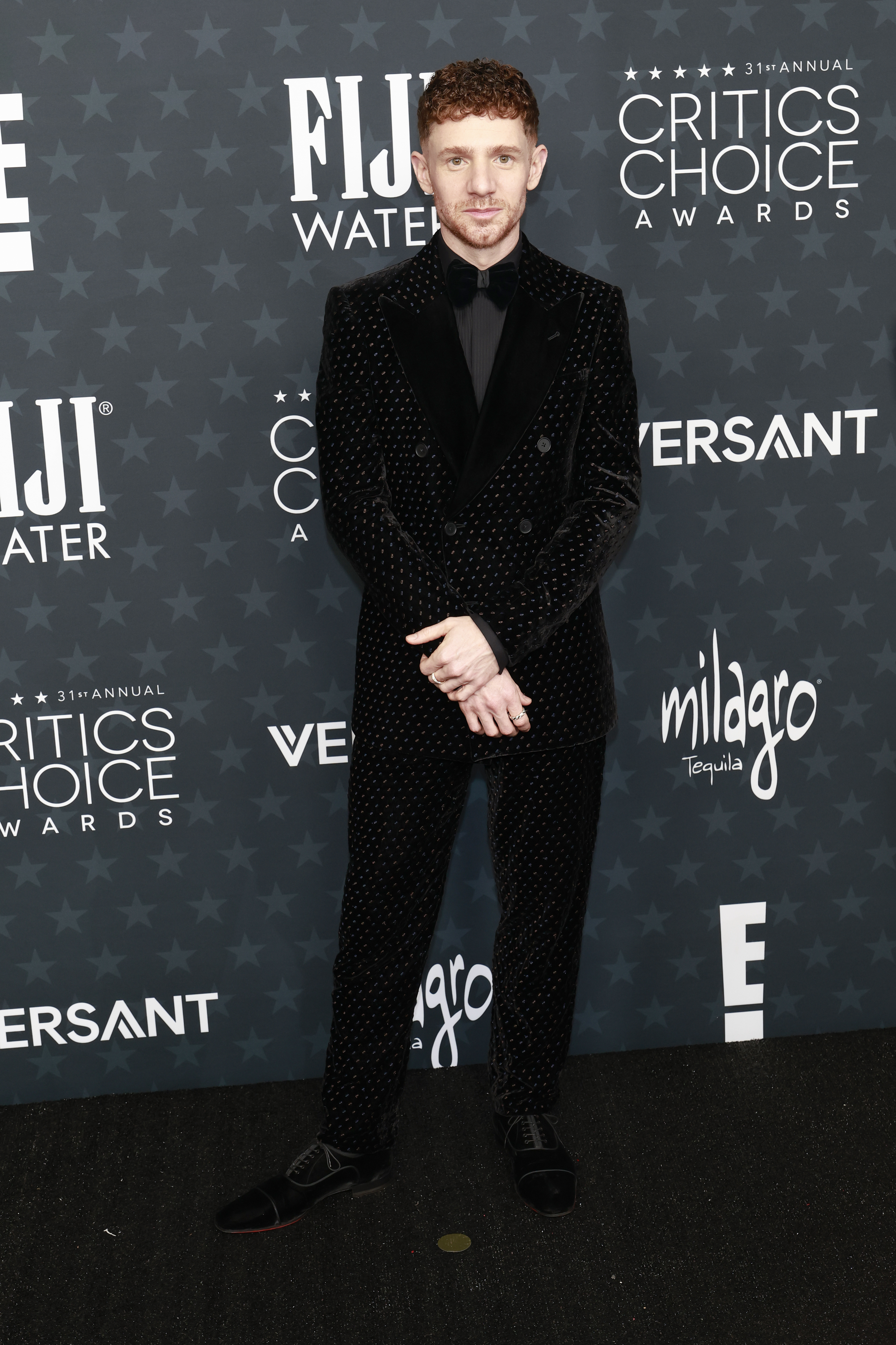Chris Perfetti attends the 31st Annual Critics Choice Awards at Barker Hangar on January 04, 2026 in Santa Monica, California