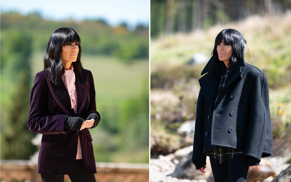 Claudia Winkleman Traitors outfits claudia winkleman traitors outfits