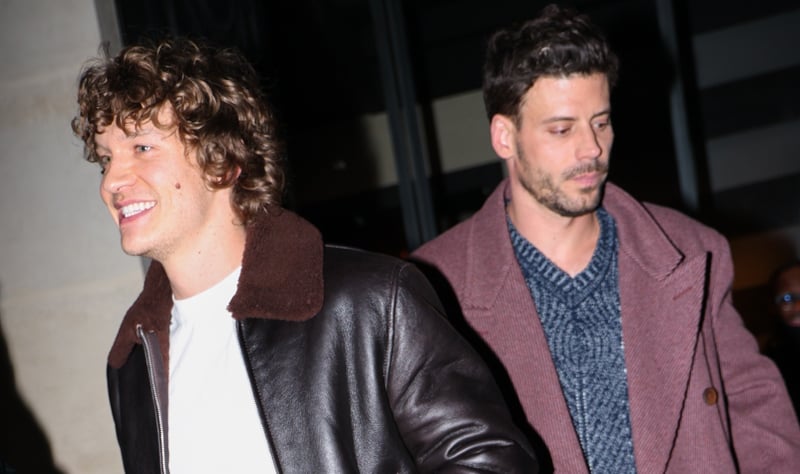 Heated Rivalry’s Connor Storrie Is All Smiles with Francois Arnaud While Leaving Paris Fashion Week Party Together | Connor Storrie, Francois Arnaud, Heated Rivalry | Celebrity News and Gossip | Entertainment, Photos and Videos
