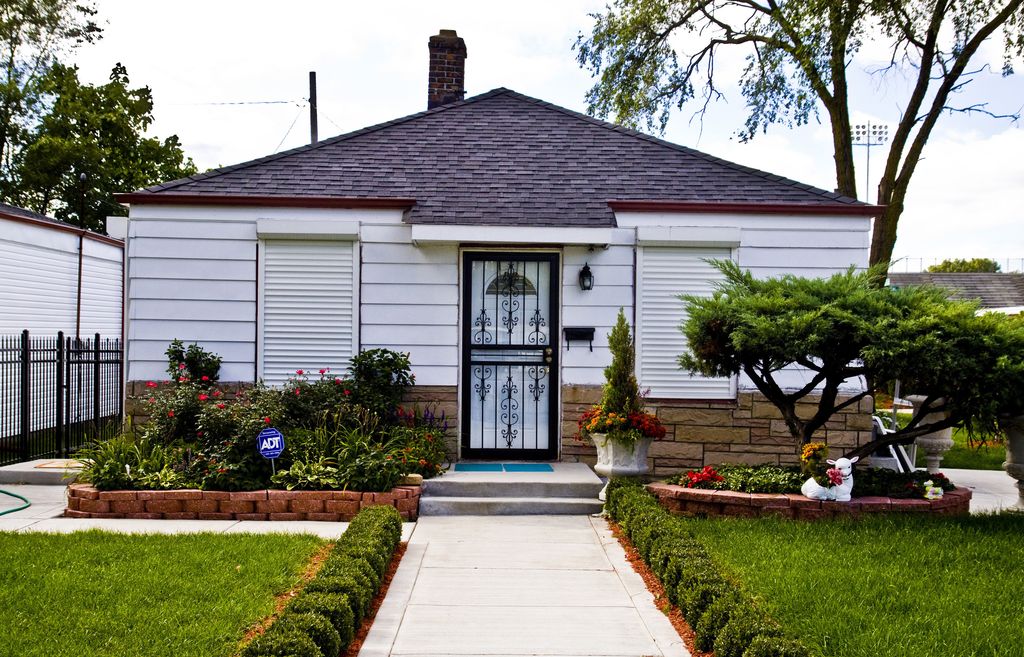 GARY, IN - OCT 01:  The childhood home of Michael Jackson, at 2300 Jackson Street, in Gary, Indiana on OCTOBER 01, 2011.  (Photo By Raymond Boyd/Michael Ochs Archives/Getty Images)