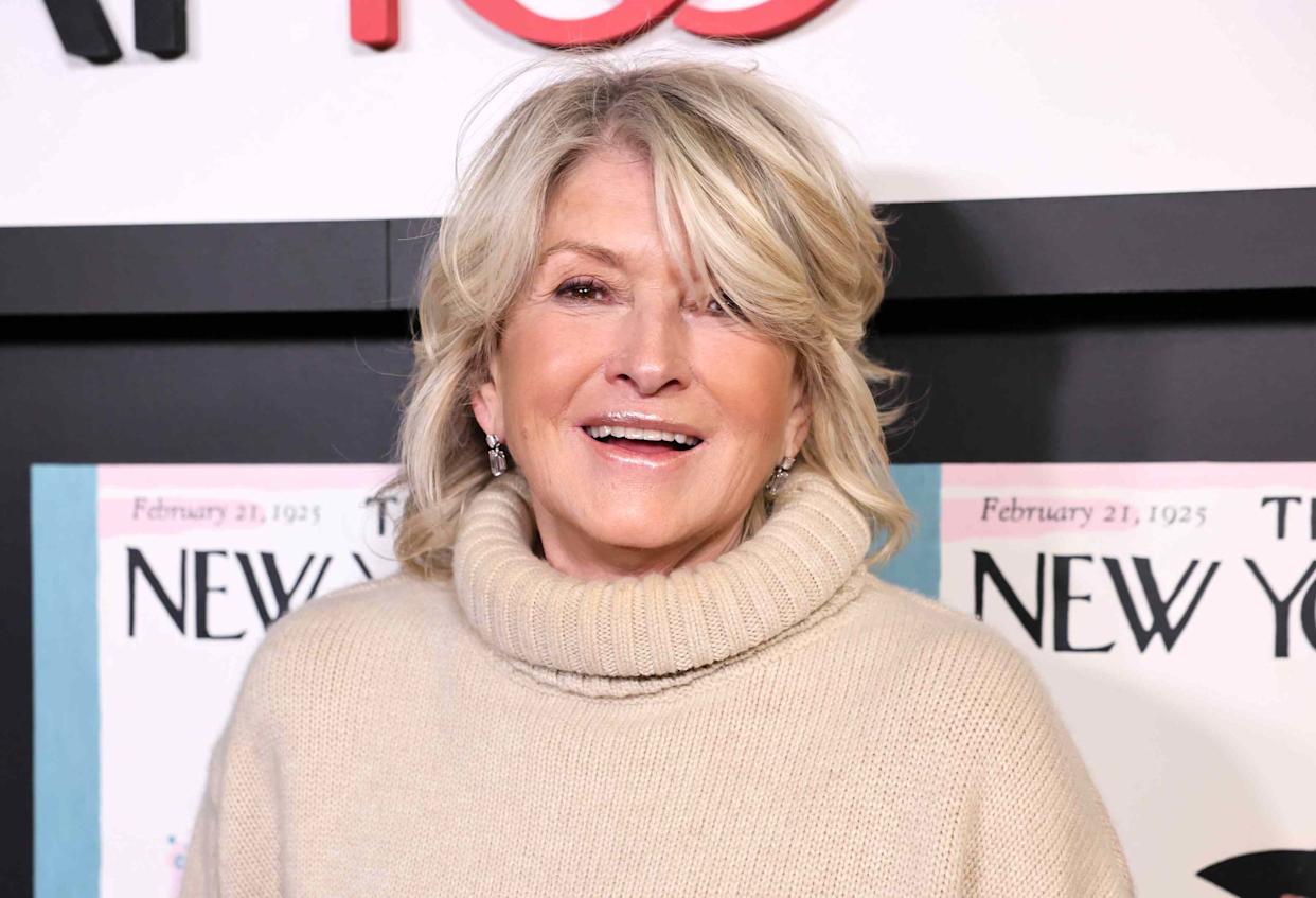 Getty Images Martha Stewart on December 4, 2025.