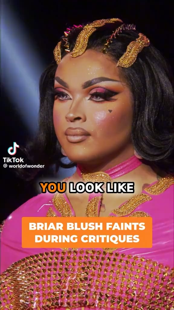 On this week’s episode of Rupaul’s Drag Race Season 18, contestant Briar Blush fainted on the main stage during the judges’ critiques.