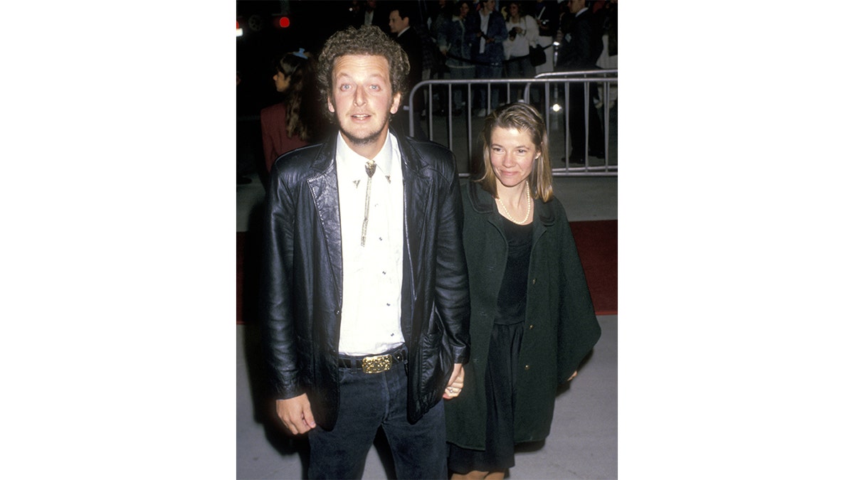 Daniel Stern and his wife in the 1980s