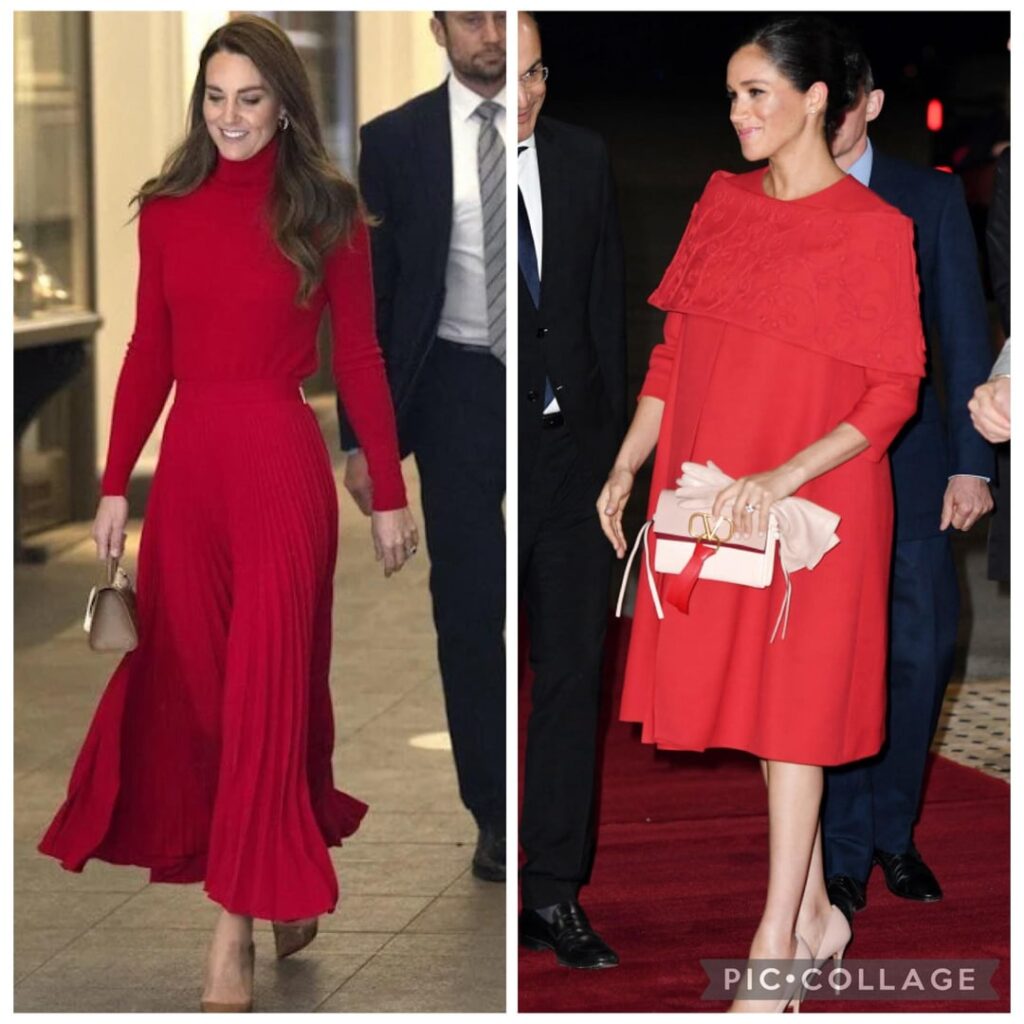 Royals wearing Valentino