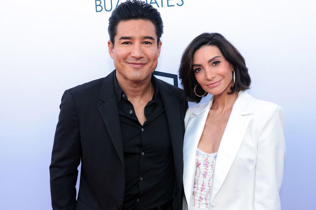 Tiffany Rose/Getty Mario Lopez and Courtney Lopez in August 2025
