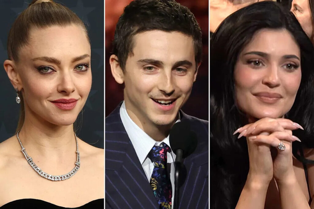 Amanda Seyfried Admits Confusion Over Timothée Chalamet’s Heartfelt Shout Out to Kylie Jenner at Critics Choice Awards Amanda Seyfried Admits Confusion Over Timothée Chalamet's Heartfelt Shout Out to Kylie Jenner at Critics Choice Awards