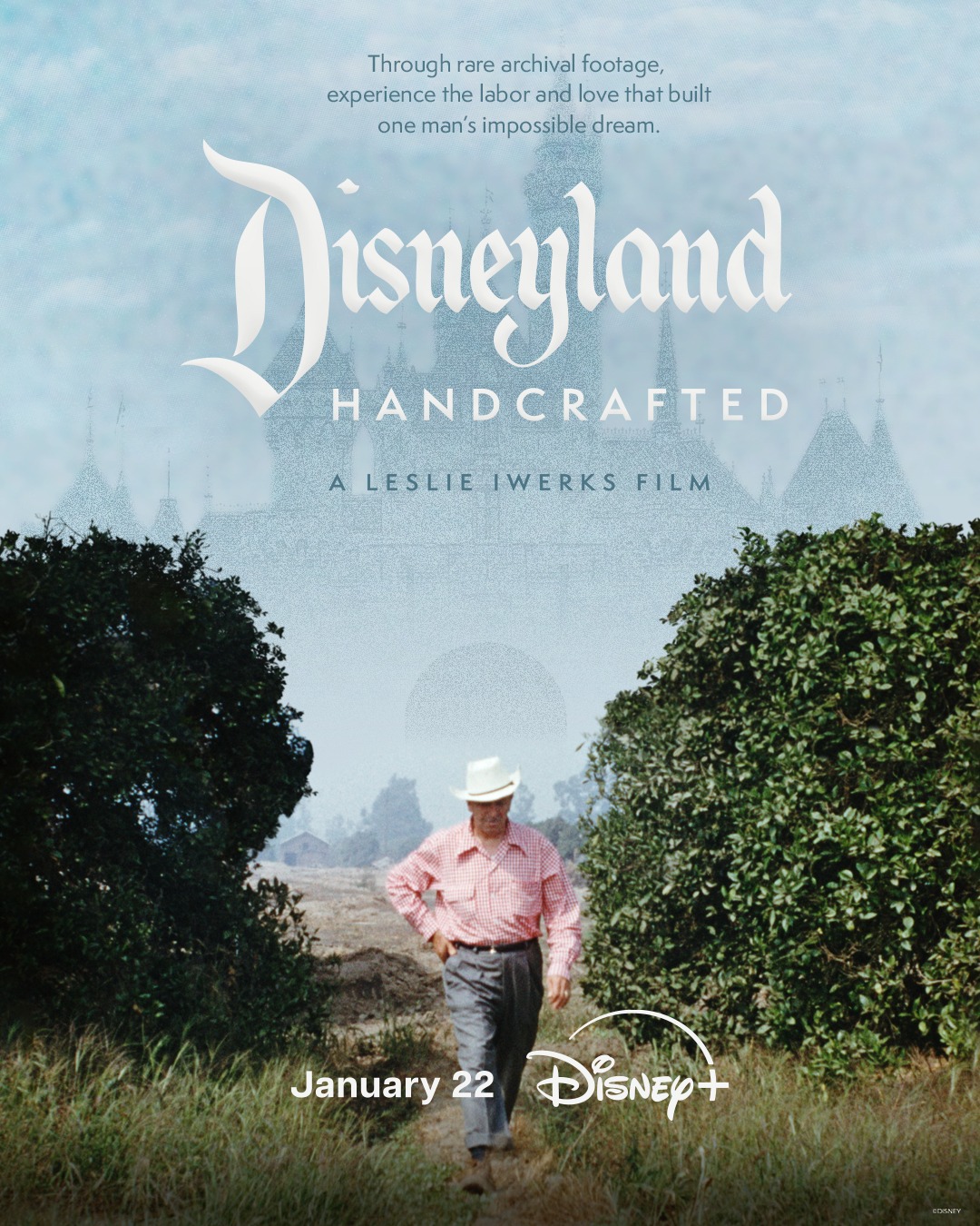 Disneyland Handcrafted will begin streaming on Disney+ and Disney YouTube on January 22, 2026.