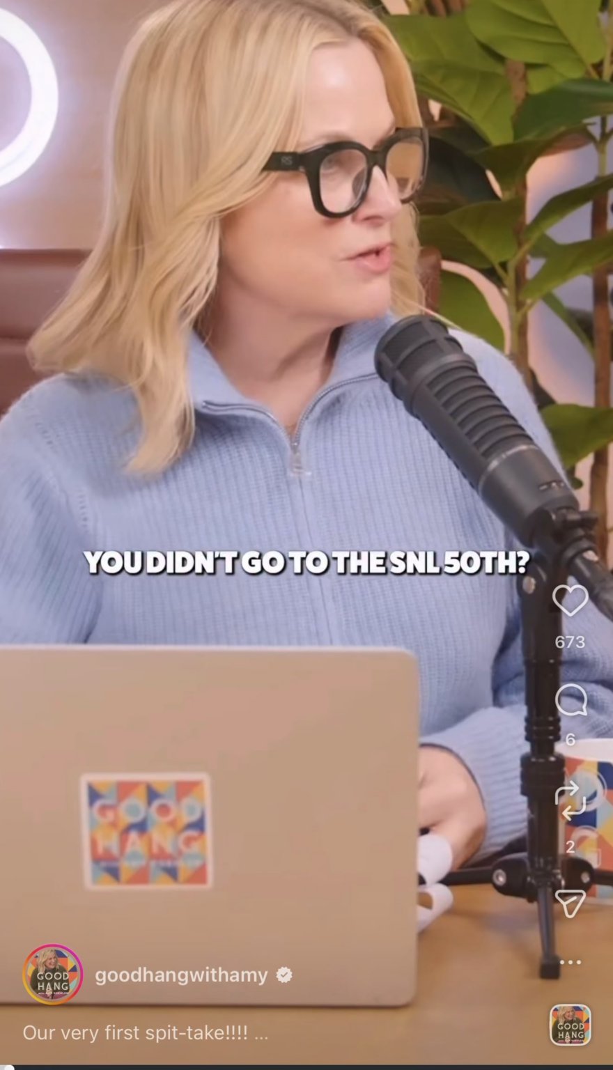 Gwyneth Paltrow getting the giggles on Amy Poehler’s podcast Gwyneth Paltrow getting the giggles on Amy Poehler’s podcast