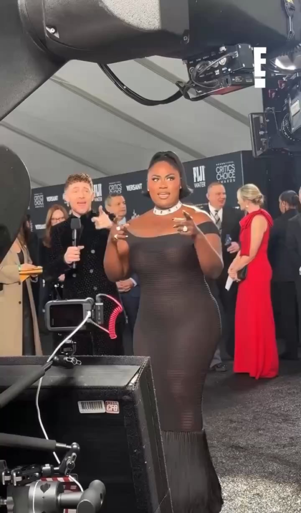 Danielle Brooks at the 31st Annual Critics Choice Awards (January 4, 2026)