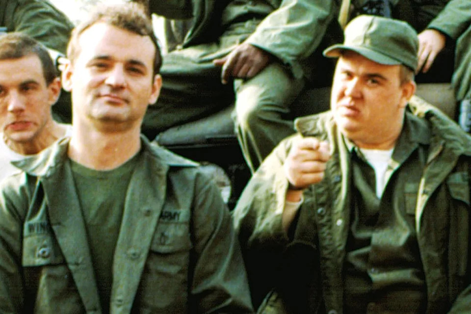 Courtesy Everett Collection Bill Murray and John Candy in 'Stripes'
