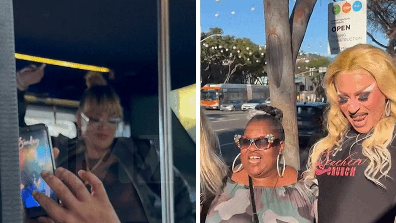 'TMZ Brunch Bus' Kicks Off 2026 With Radio Queen, Cece Valencia