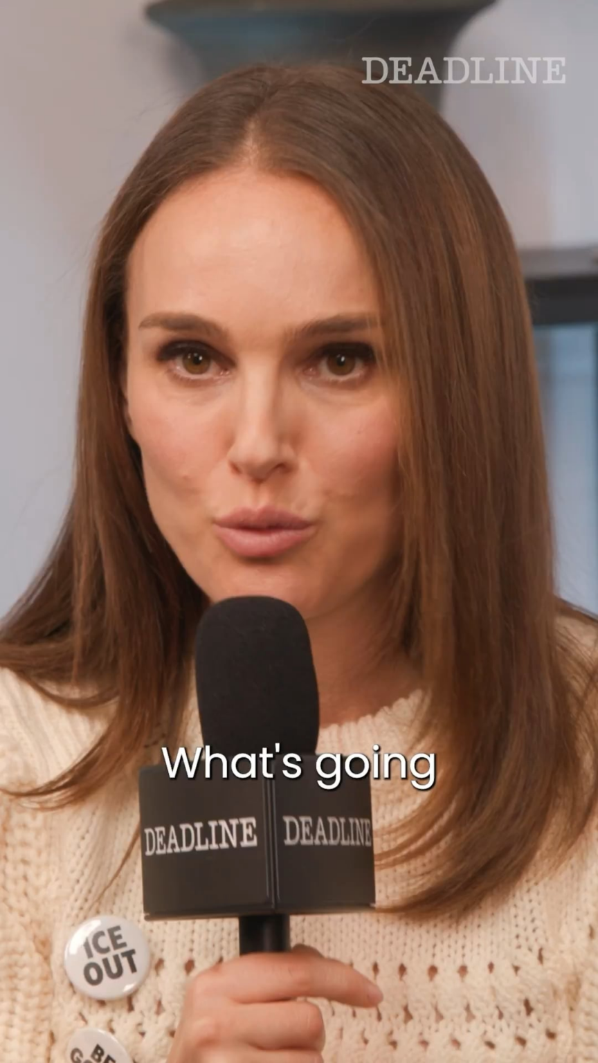 Natalie Portman speaks out against ICE while at the Sundance Film Festival: “What’s going on in our country right now is absolutely horrific with what the federal government, Trump’s government, Kristi Noem, ICE. What they’re doing is really the worst of the worst of humanity.“