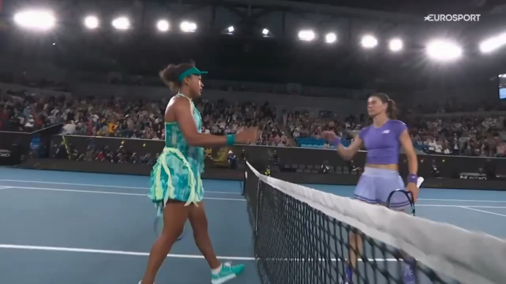 Naomi Osaka stunned by frosty handshake from beaten Australian Open opponent Sorana Cirstea