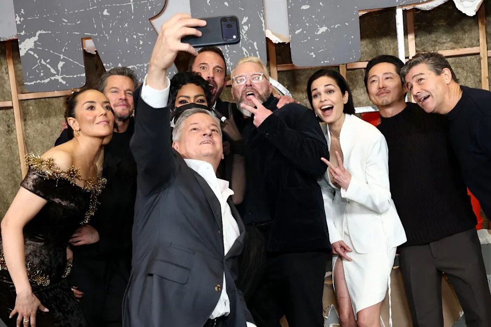 Cindy Ord/Getty Cast photo of 'The Rip' at the N.Y.C. premiere on Jan. 13, 2026