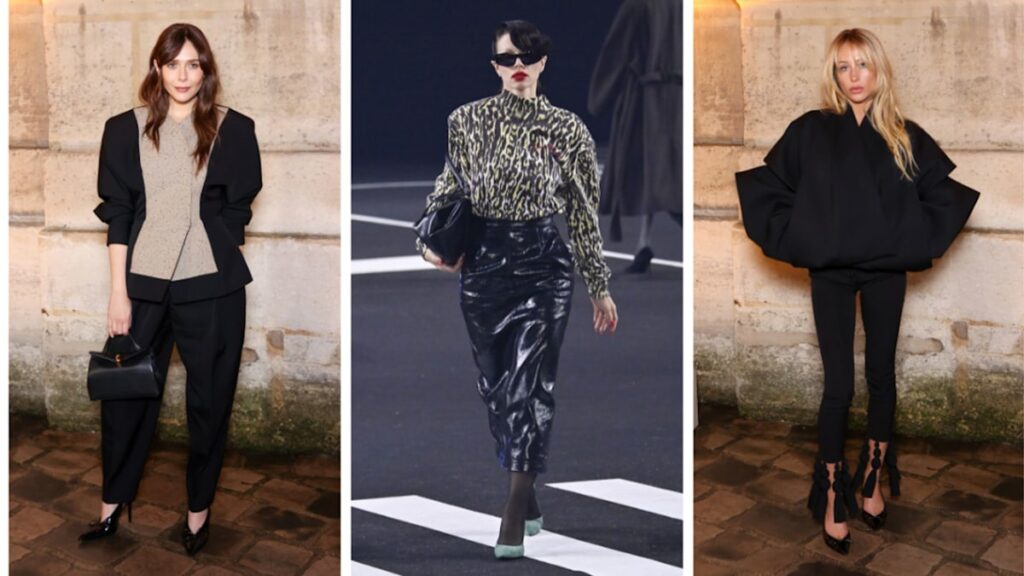 Julia Fox, Elizabeth Olsen and Alix Earle lead the best celebrity looks at Paris Fashion Week